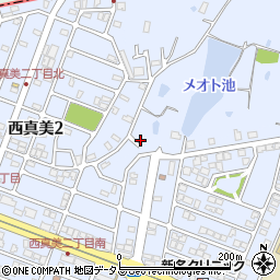 奈良県香芝市五ヶ所444-13周辺の地図