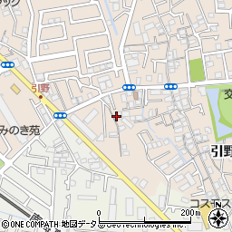 大阪府堺市東区引野町3丁15周辺の地図
