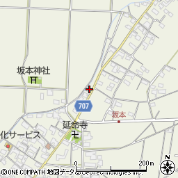 三重県多気郡明和町坂本748周辺の地図