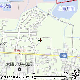 大阪府堺市美原区多治井320-4周辺の地図