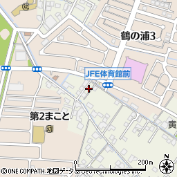 岡山県倉敷市連島町鶴新田112-17周辺の地図