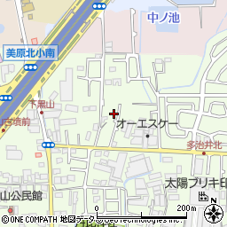大阪府堺市美原区多治井174周辺の地図