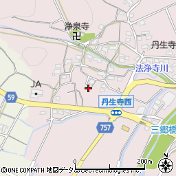 三重県松阪市丹生寺町332周辺の地図