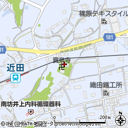 寶泉寺周辺の地図