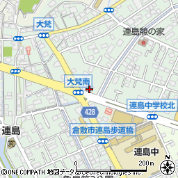 水島信用金庫矢柄支店周辺の地図
