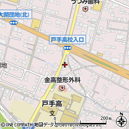 有限会社棗田工務店周辺の地図