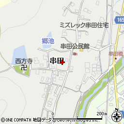 岡山県倉敷市串田410周辺の地図
