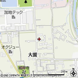 大阪府堺市美原区大饗54-1周辺の地図
