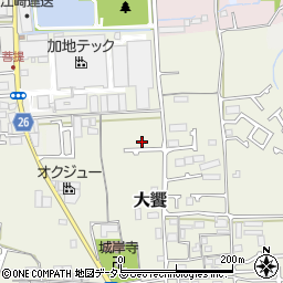 大阪府堺市美原区大饗228-8周辺の地図