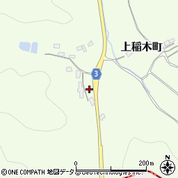 岡山県井原市上稲木町1517周辺の地図