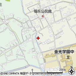岡山県浅口市金光町占見新田1417周辺の地図