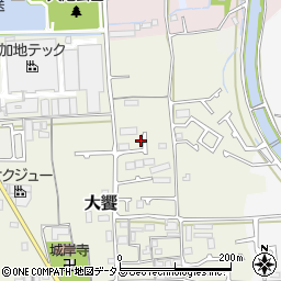 大阪府堺市美原区大饗51-11周辺の地図