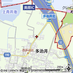 大阪府堺市美原区多治井478周辺の地図