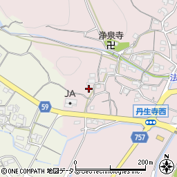 三重県松阪市丹生寺町389周辺の地図