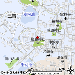 大垣内公民館周辺の地図