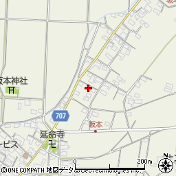 三重県多気郡明和町坂本1345周辺の地図