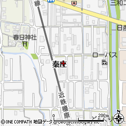 奈良県磯城郡田原本町秦庄388周辺の地図