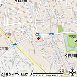 大阪府堺市東区引野町3丁81周辺の地図