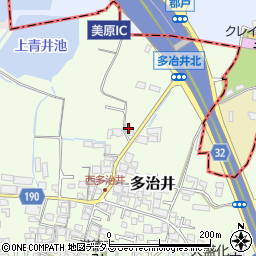 大阪府堺市美原区多治井478-3周辺の地図