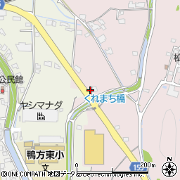 岡山県浅口市鴨方町益坂1周辺の地図