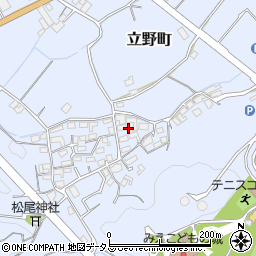三重県松阪市立野町711周辺の地図