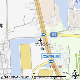 大阪府堺市美原区太井128周辺の地図