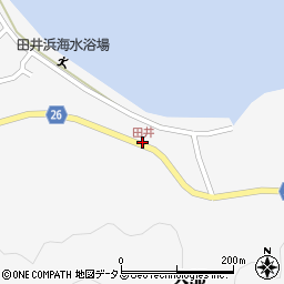 田井周辺の地図