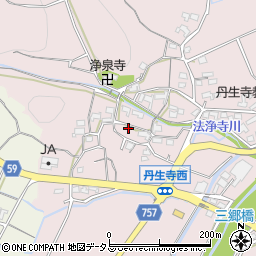 三重県松阪市丹生寺町346周辺の地図
