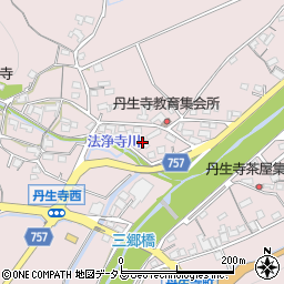 三重県松阪市丹生寺町455周辺の地図