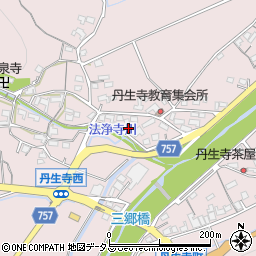 三重県松阪市丹生寺町454周辺の地図