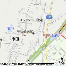 岡山県倉敷市串田350周辺の地図