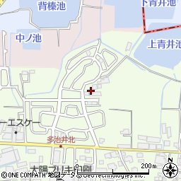 大阪府堺市美原区多治井317-1周辺の地図