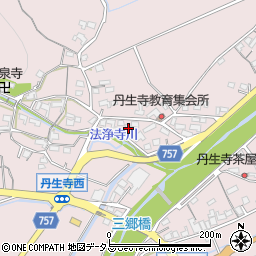 三重県松阪市丹生寺町451周辺の地図