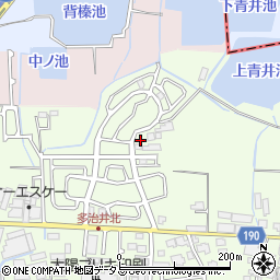 大阪府堺市美原区多治井317-3周辺の地図