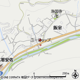 広島県広島市安佐北区安佐町飯室3207周辺の地図