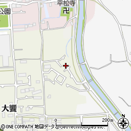 大阪府堺市美原区大饗33-31周辺の地図