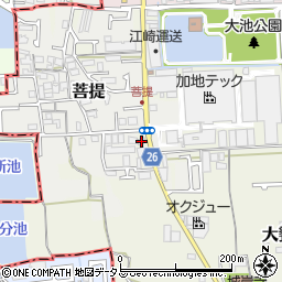 大阪府堺市美原区大饗293-5周辺の地図