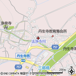 三重県松阪市丹生寺町437周辺の地図