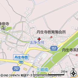 三重県松阪市丹生寺町452周辺の地図