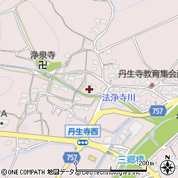 三重県松阪市丹生寺町426周辺の地図