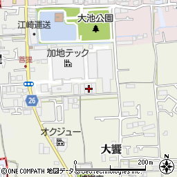 大阪府堺市美原区大饗234-1周辺の地図