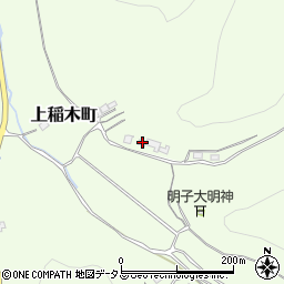 岡山県井原市上稲木町1965周辺の地図