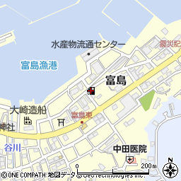 ａｐｏｌｌｏｓｔａｔｉｏｎ富島ＳＳ周辺の地図