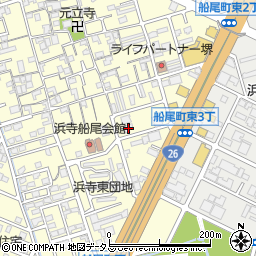 ストーク浜寺弐番館周辺の地図