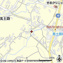 安田理容院周辺の地図