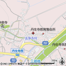 三重県松阪市丹生寺町445-1周辺の地図