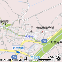 三重県松阪市丹生寺町444周辺の地図
