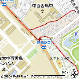 まちの自転車店リコ府大前店周辺の地図