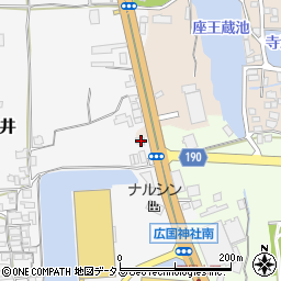大阪府堺市美原区太井120周辺の地図