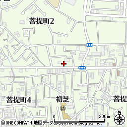 ファミリーマート堺菩提町店周辺の地図